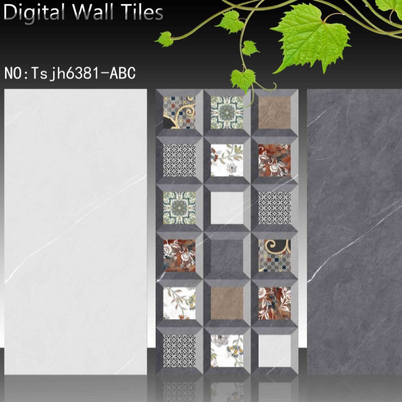 glossy wall tile