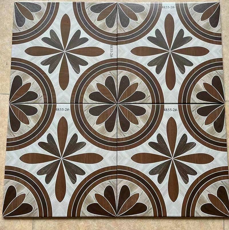 flower design floor tile