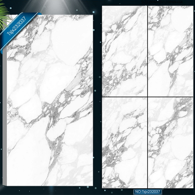 Gold Carrara White Marble tile supplier from China